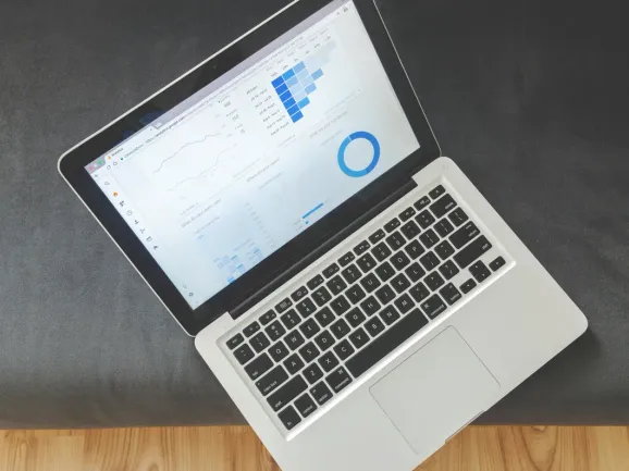 Graphique de performance marketing